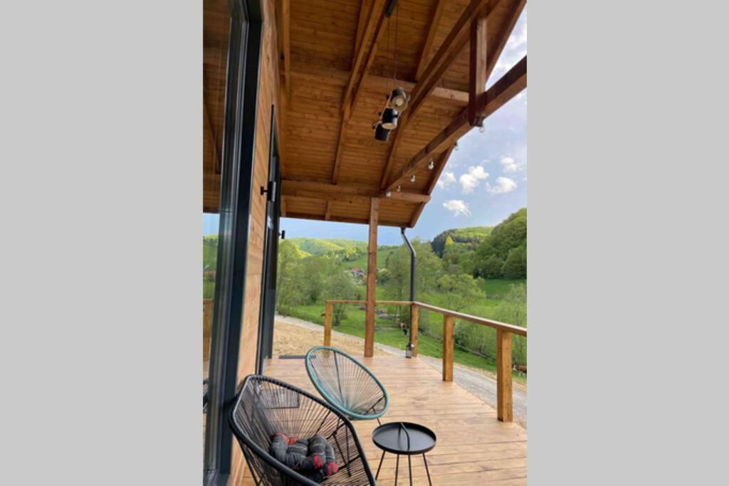 Valley House Cabana Cu Priveliste De Vis Sita Buzăului Exterior foto
