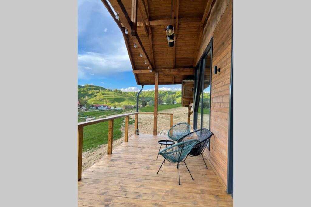 Valley House Cabana Cu Priveliste De Vis Sita Buzăului Exterior foto